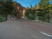 Road and Landscape in Zion National Park