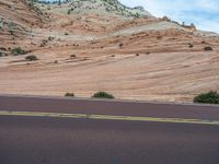 Road in Zion National Park, USA: A Journey Through Majestic Mountains