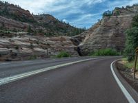 Zion National Park: Cloudy Day in the Majestic Mountains