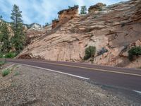 Zion National Park: Asphalt Road Through Utah's Breathtaking Landscape