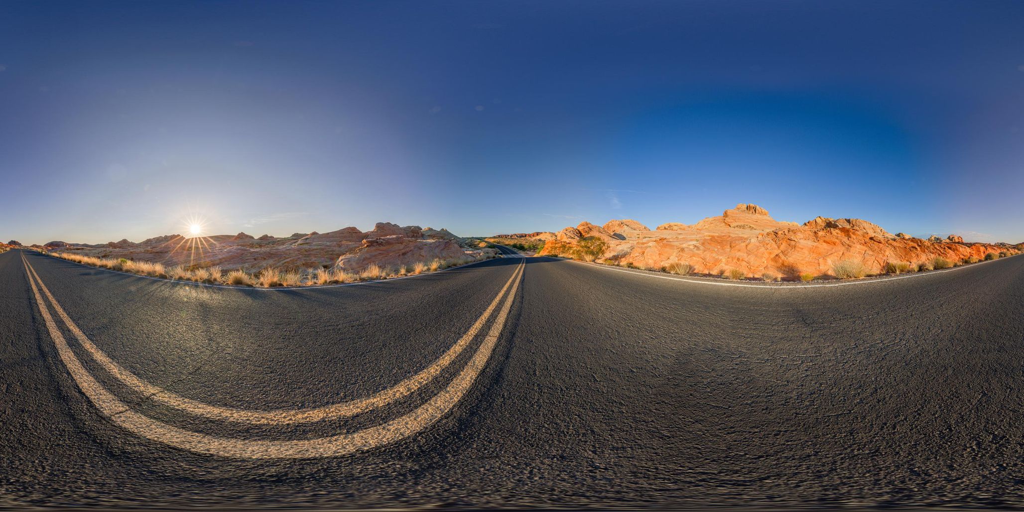 Colorado Sunrise: Mountain Road Trip - HDRi Maps and Backplates