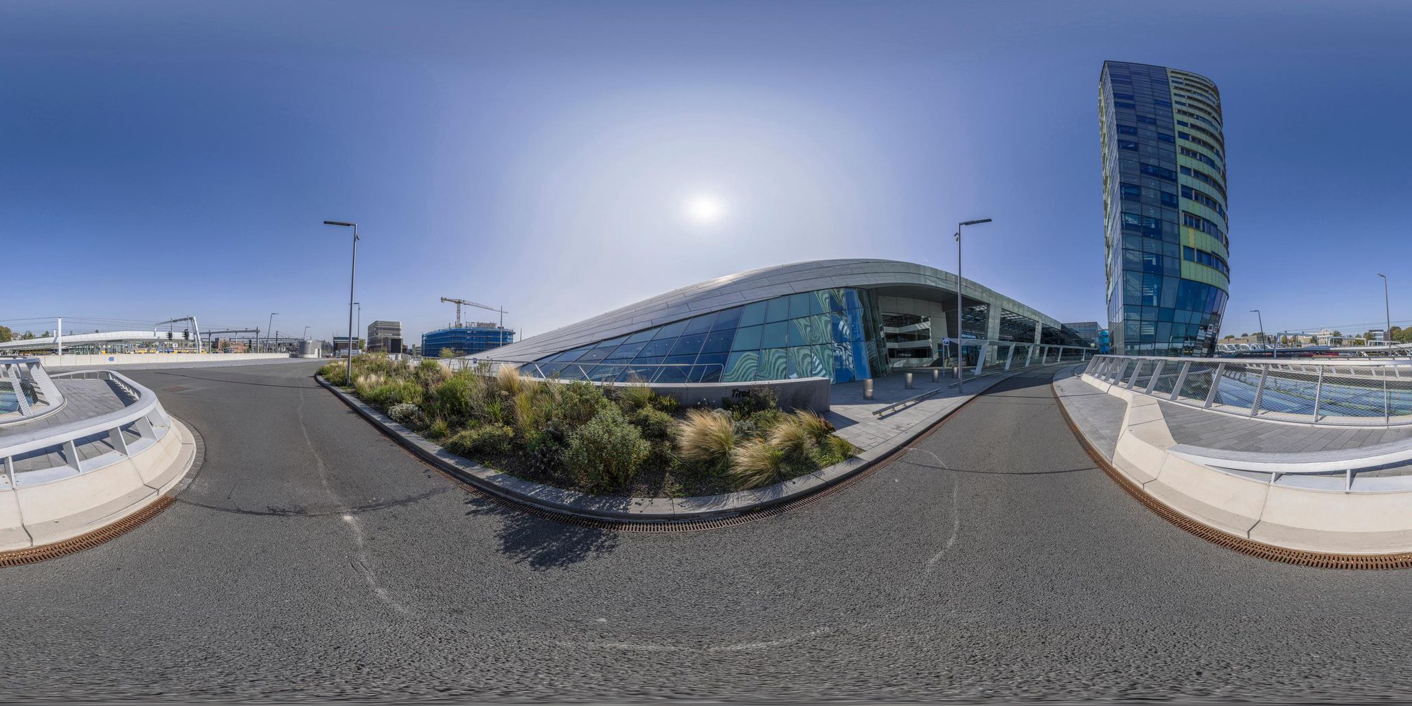 Holland Airport Terminal: A Panoramic View - HDRi Maps and Backplates