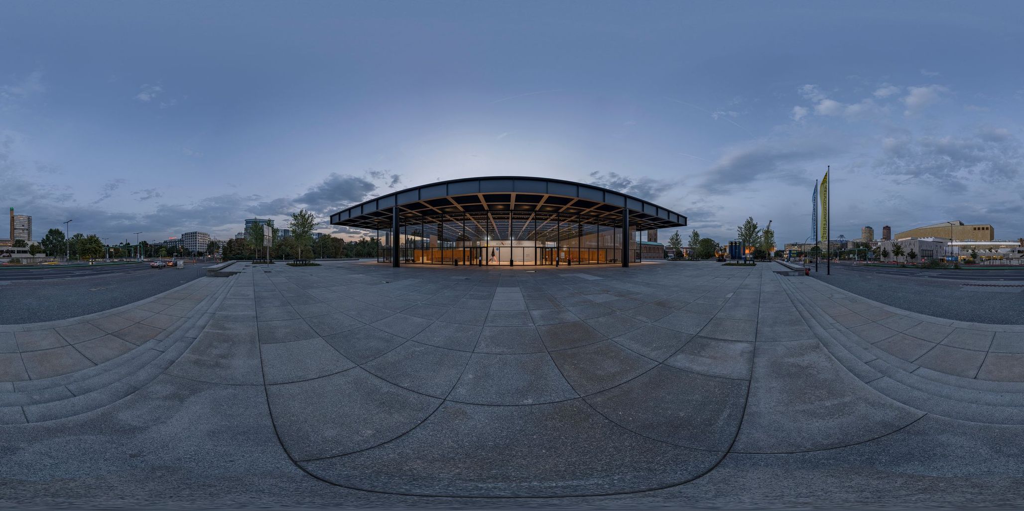 Modern Building in Berlin: Panoramic View of Urban Design - HDRi Maps ...