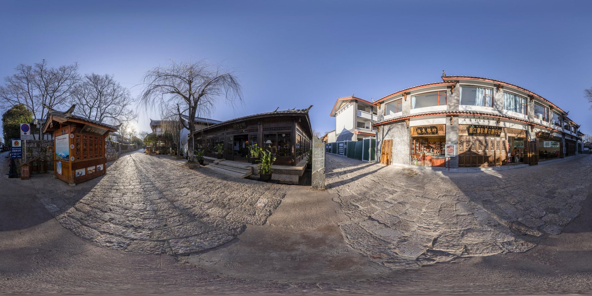 Residential Street in China Classic Architecture and Charm HDRi Maps
