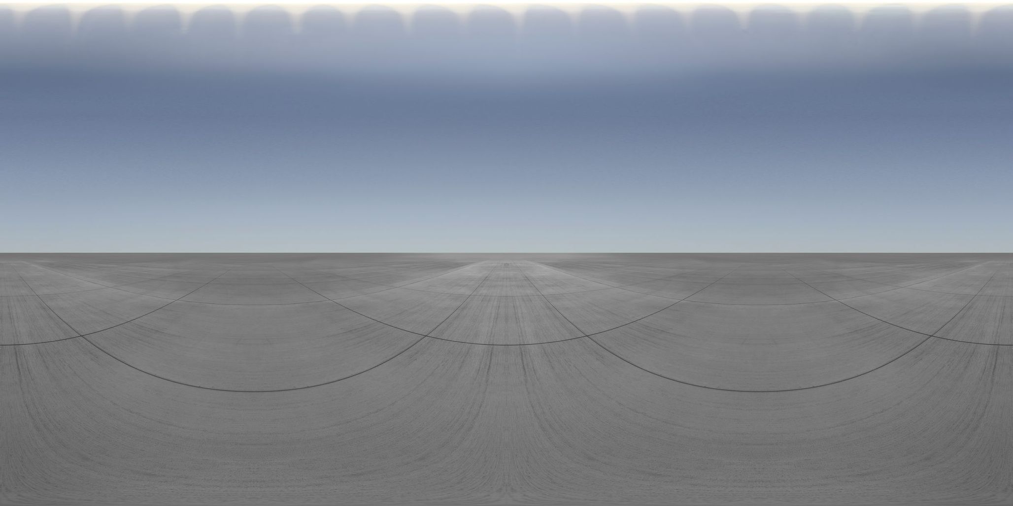 Serene Landscape with Clear Sky and Sun at Dawn - HDRi Maps and Backplates