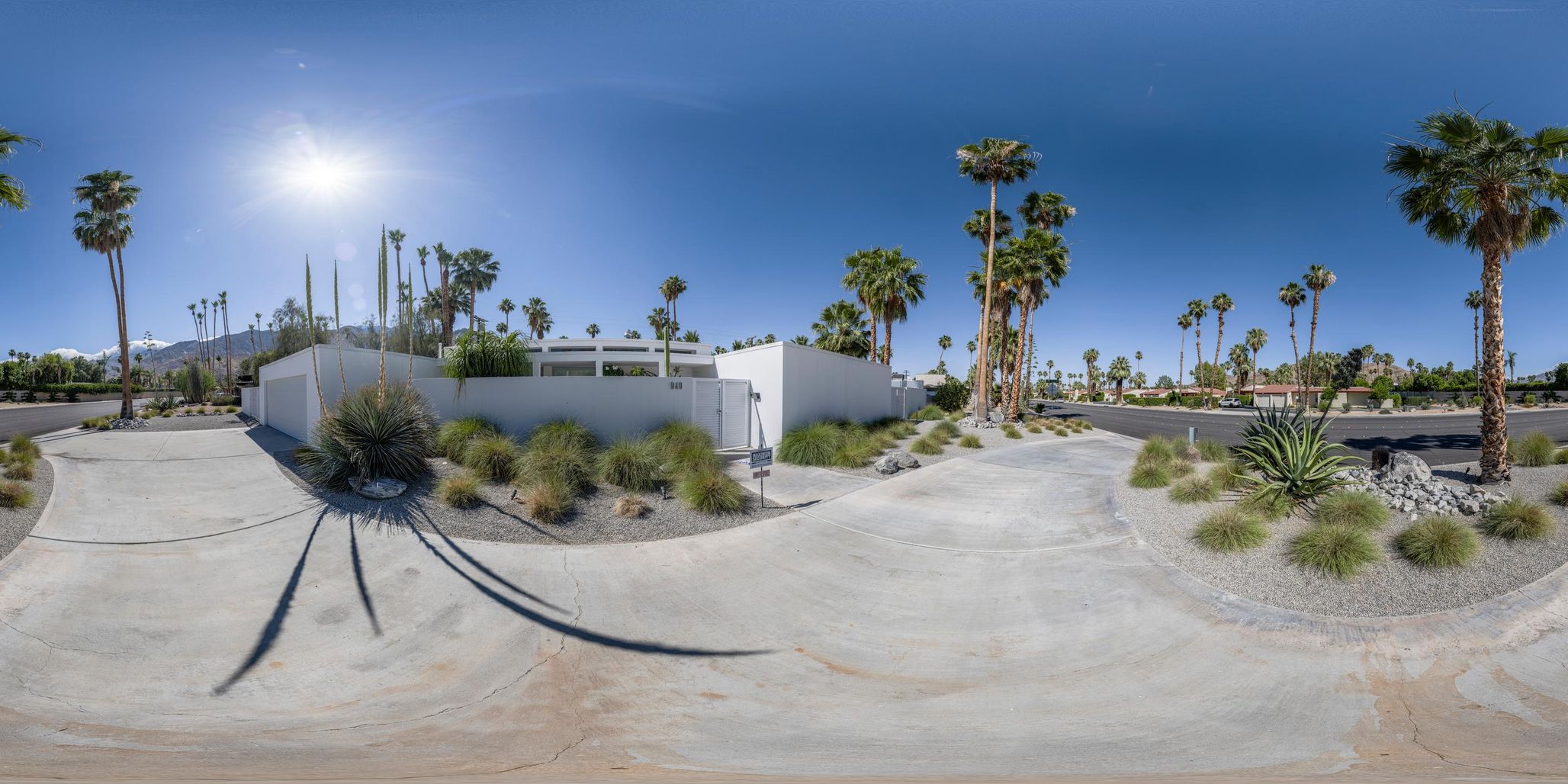 Skatepark in Palm Springs, California HDRi Maps and Backplates