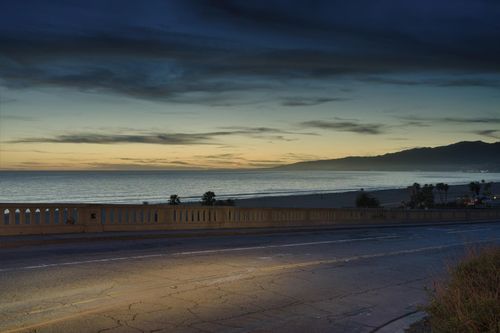 Los Angeles: Sunset Beach View - HDRi Maps and Backplates