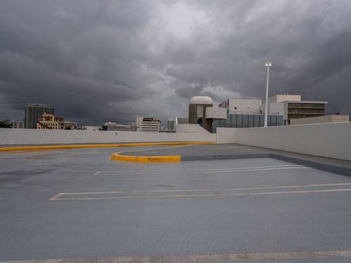 Miami Beach Parking Garage: A Profile View - HDRi Maps and Backplates