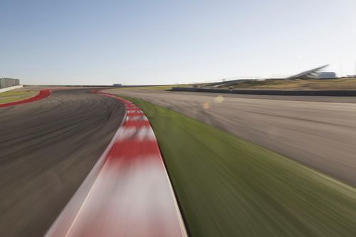 Race Track on Asphalt Road with Clear Sky at Horizon - HDRi Maps and ...