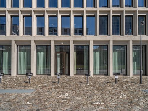 Urban Design in Berlin: Embracing City Life and Cobble Stone Streets - HDRi Maps and Backplates