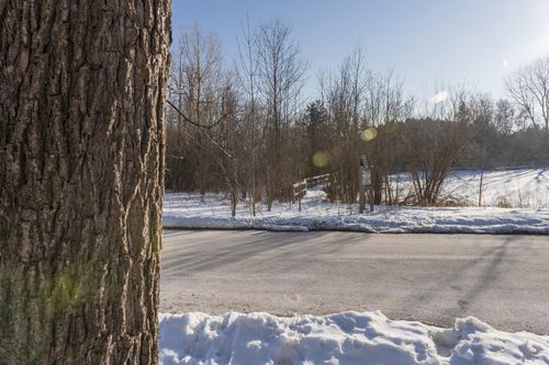 Winter Landscape in Ontario with Snow and Road Sign - HDRi Maps and ...