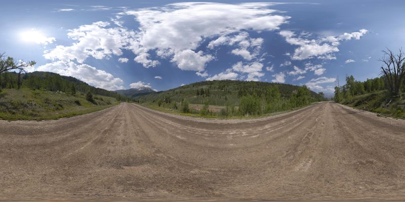 Scenic Landscape in Colorado, USA HDRi Maps and Backplates