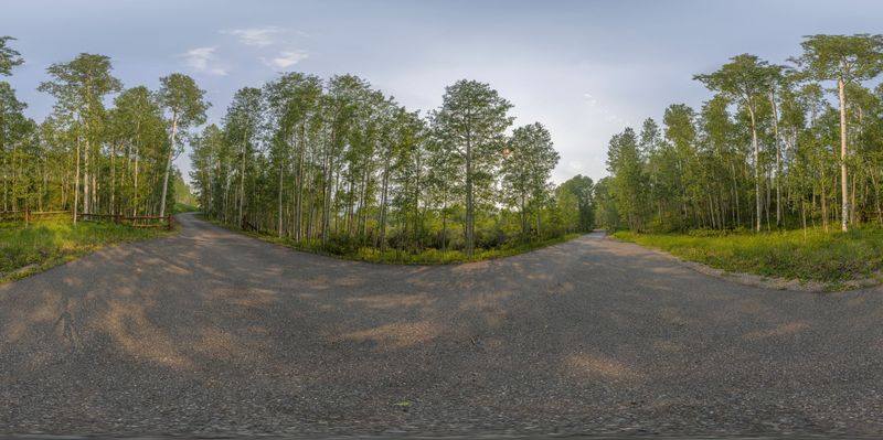 Scenic Road in Colorado, USA HDRi Maps and Backplates