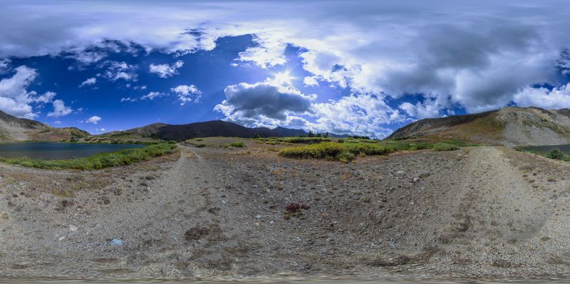 Off Road Adventure in the Mountains HDRi Maps and Backplates