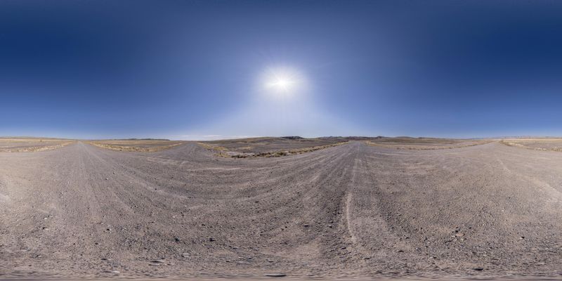Endless Road in Utah HDRi Maps and Backplates