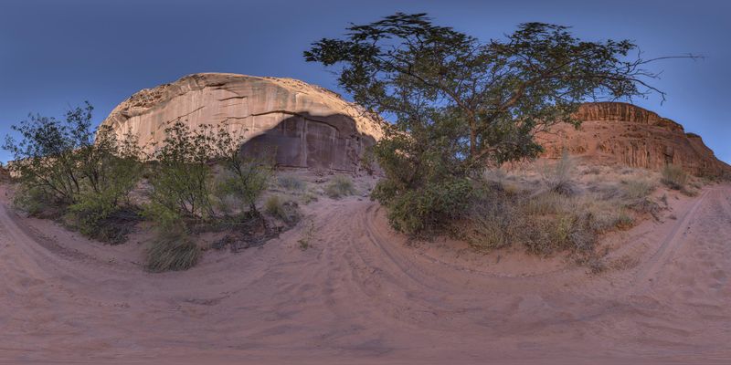 Open Space in Utah: A Low Desert Landscape HDRi Maps and Backplates