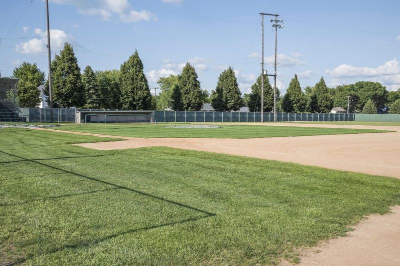 Baseball Field in Iowa, Bancroft HDRi Maps and Backplates