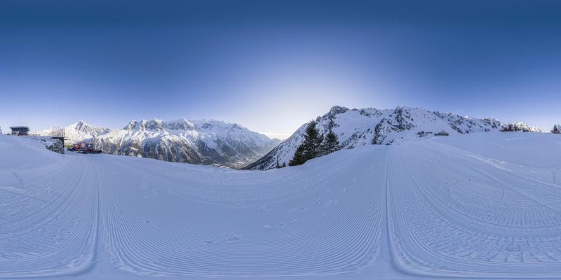 Mont Blanc Massif in the French Alps HDRi Maps and Backplates