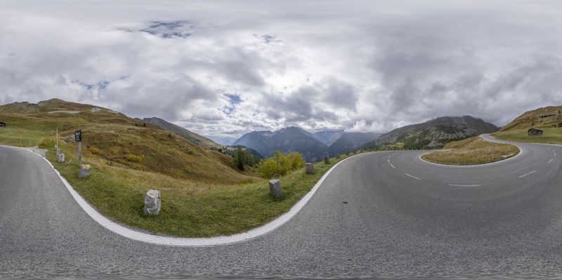 Austrian Open Space Viewed From Above HDRi Maps and Backplates