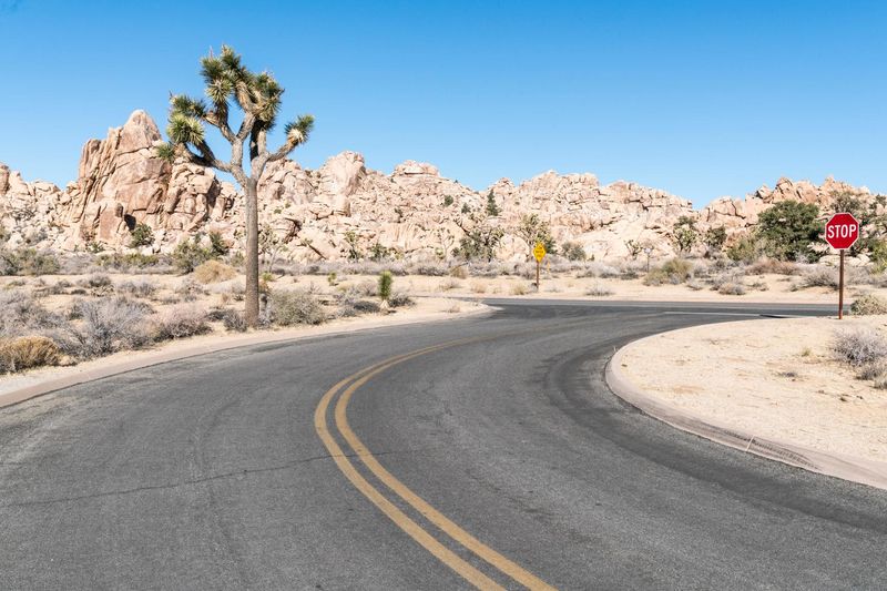 Straight Down the Road in the USA - HDRi Maps and Backplates