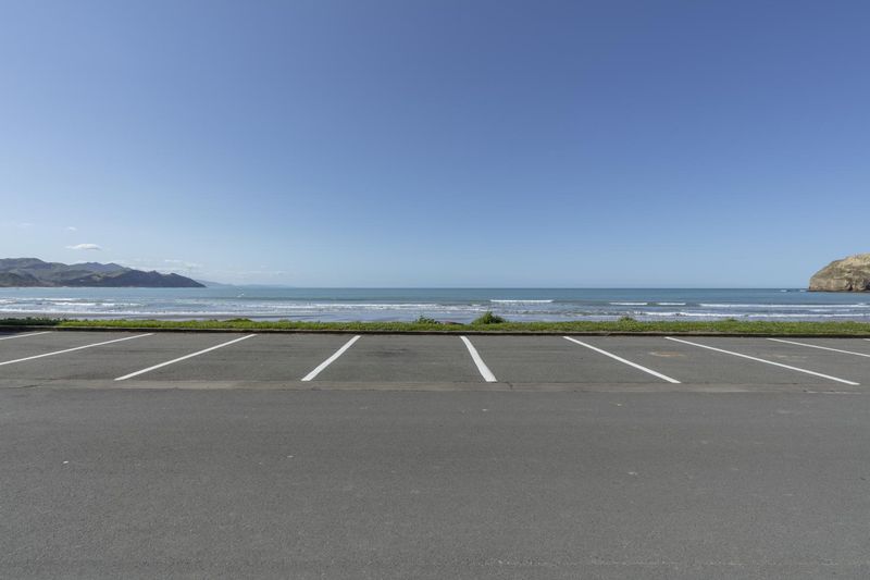 Straight Down the Road in a Coastal City - HDRi Maps and Backplates