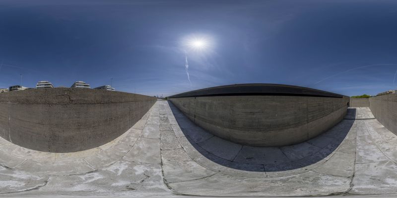 Porto's Urban Texture: Shadows and Surfaces HDRi Maps and Backplates