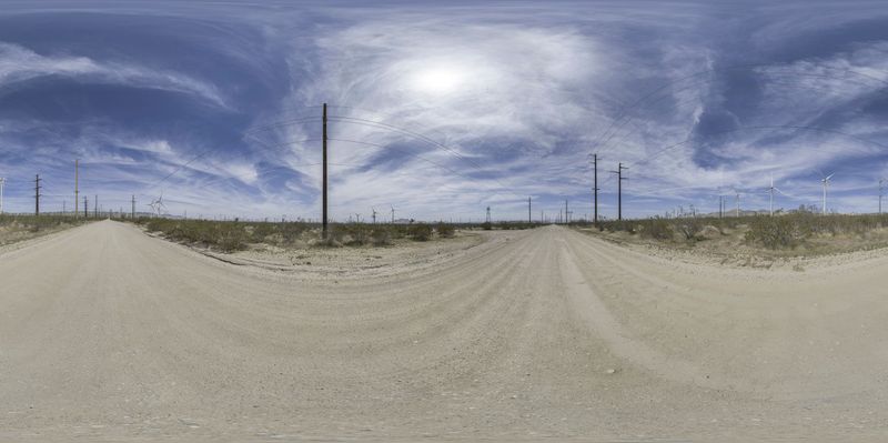 Discover the Mojave Desert Roads of California HDRi Maps and Backplates