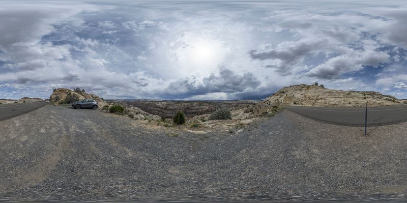 High Road: Exploring Utah's Aerial Landscape HDRi Maps and Backplates