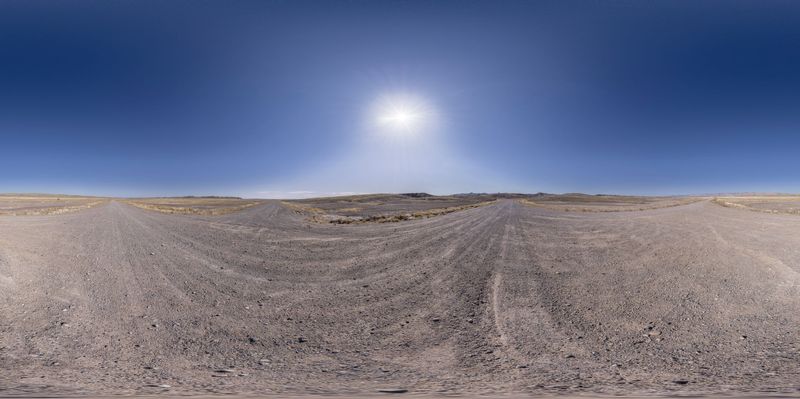 Endless Road in San Rafael Swell, Utah HDRi Maps and Backplates