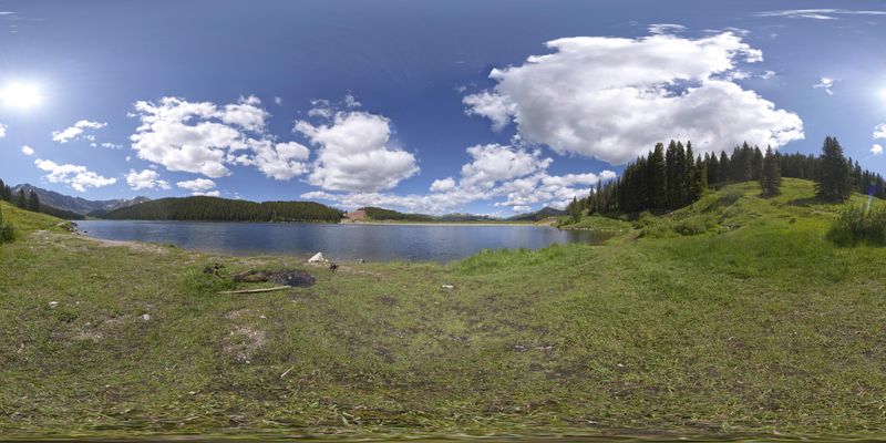 Colorado Mountain Landscape HDRi Maps and Backplates