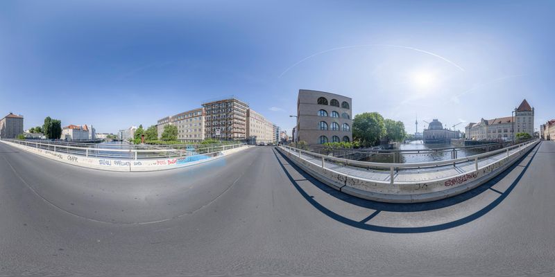 Berlin - A Symbol of Modern European Architecture HDRi Maps and Backplates