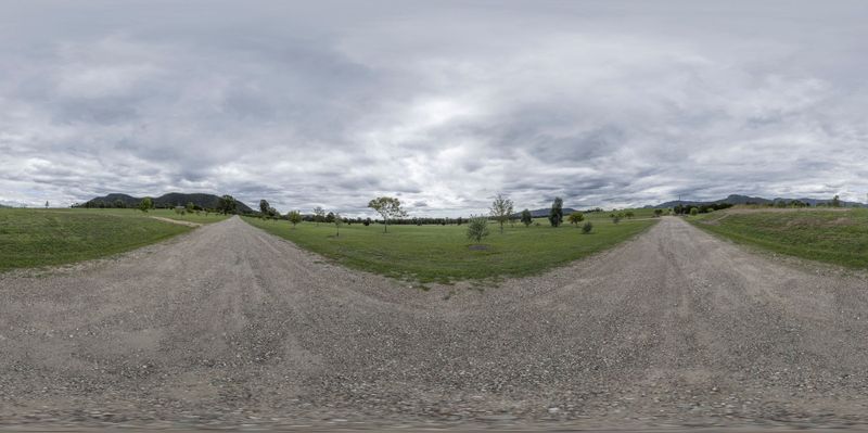 Scenic Landscape with Mountain and Green Vegetation HDRi Maps and ...