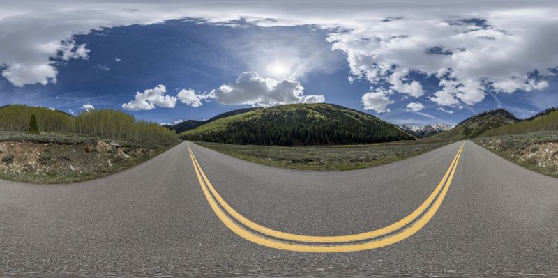 Aspen's Winter Wonderland: Exploring Colorado's Snowy Roads HDRi Maps ...