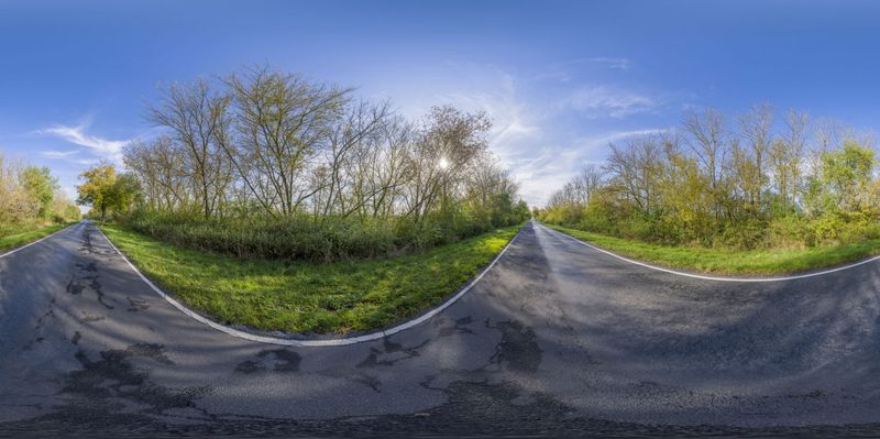Berlin Autumn Lush Landscape HDRi Maps and Backplates