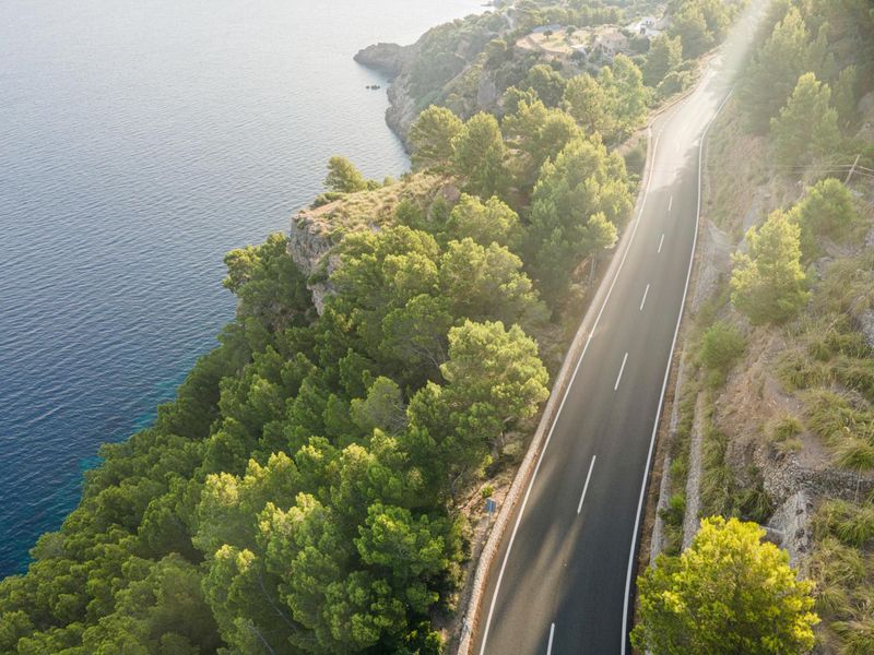 Aerial View of Coastal Landscape in Mallorca, Spain HDRi Maps and ...