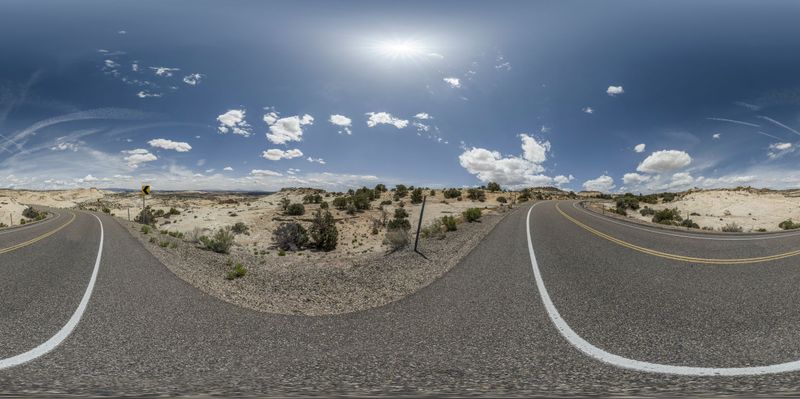 Aerial View of Rural Utah Landscapes - HDRi Maps and Backplates
