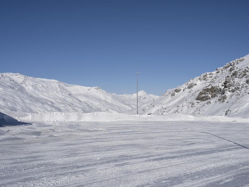 Alps Tourist Attraction Winter Landscape HDRi Maps and Backplates