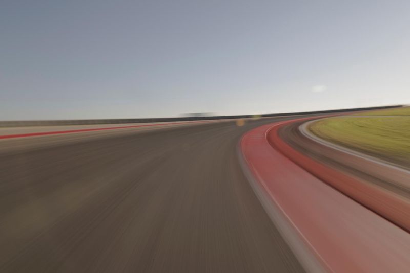 Asphalt Road Landscape at Dawn HDRi Maps and Backplates