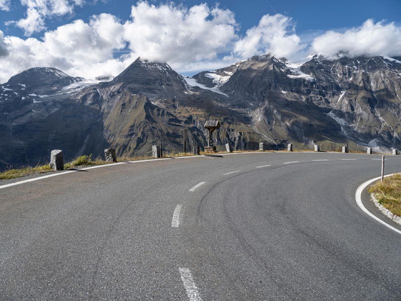 Austria: Asphalt Road Cyclist in Mountain Landscape HDRi Maps and ...