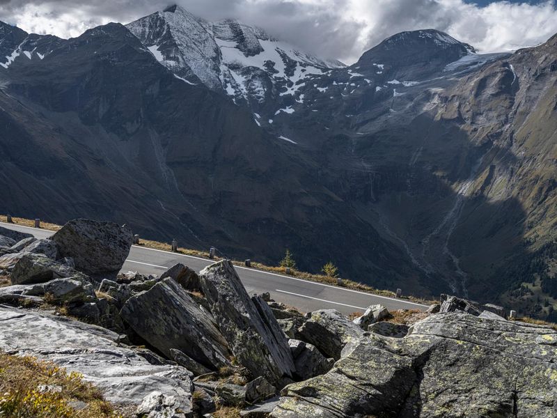 Austria Landscape: Asphalt Road and Majestic Mountains HDRi Maps and ...