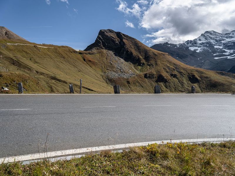 Austria Mountain Landscape Road: Profile View HDRi Maps and Backplates