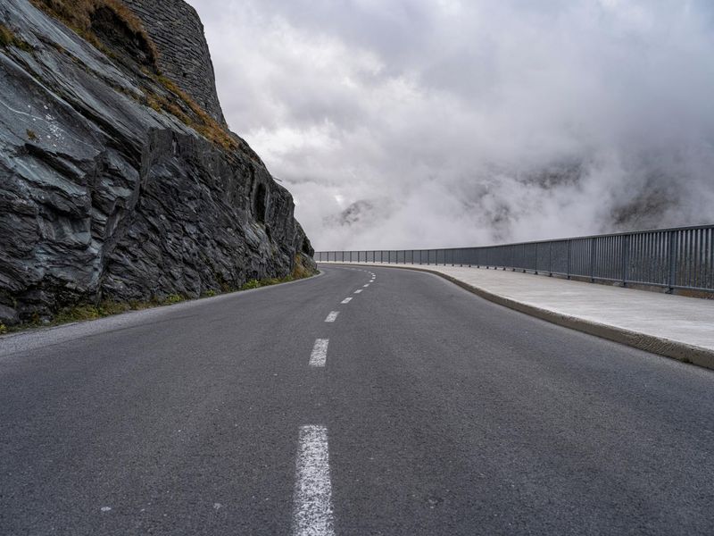 Austria Mountain Road: A Dramatic Landscape HDRi Maps and Backplates