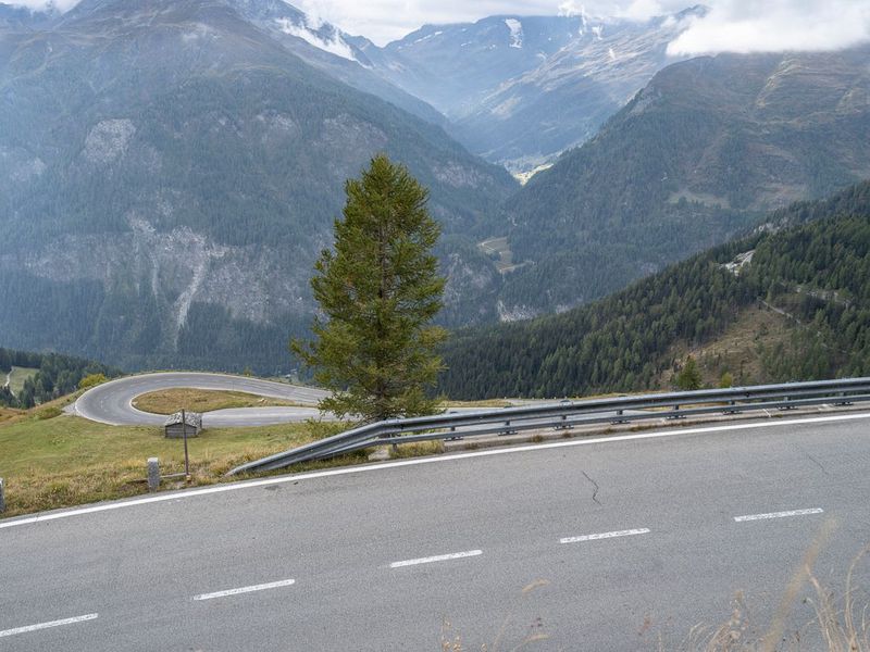Austria Mountain Road Elevated in Europe HDRi Maps and Backplates