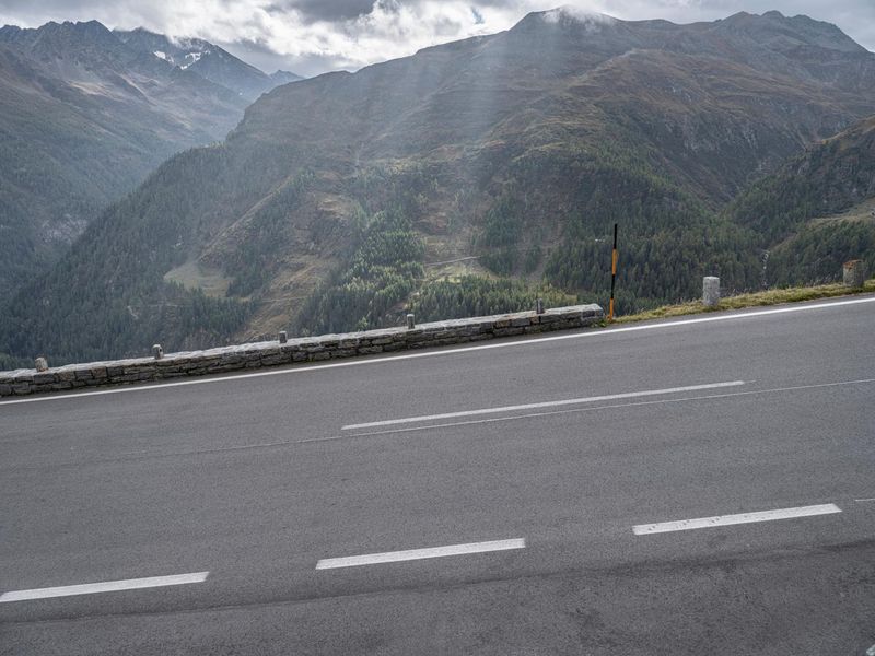 Austria Scenic Landscape: Winding Road through Majestic Mountains HDRi ...