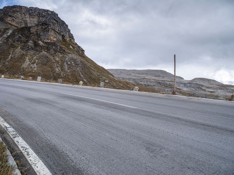 Austrian Asphalt Road in Picturesque Landscape - HDRi Maps and Backplates
