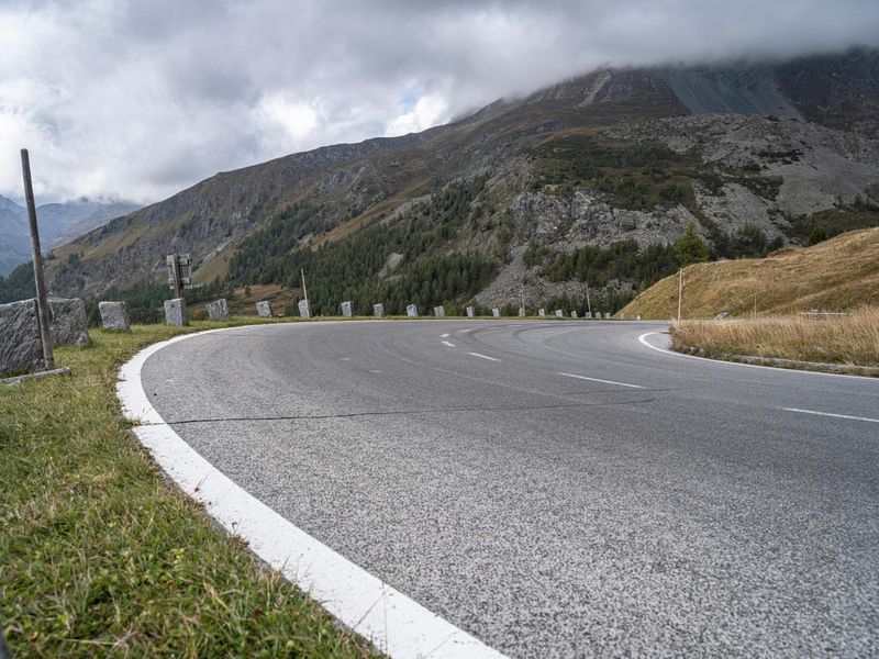 Austrian Mountain Road: Nature Landscape HDRi Maps and Backplates
