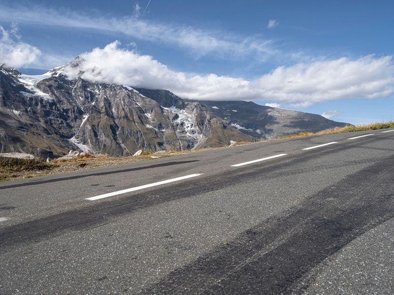 Austrian Road Landscape with Majestic Mountains HDRi Maps and Backplates
