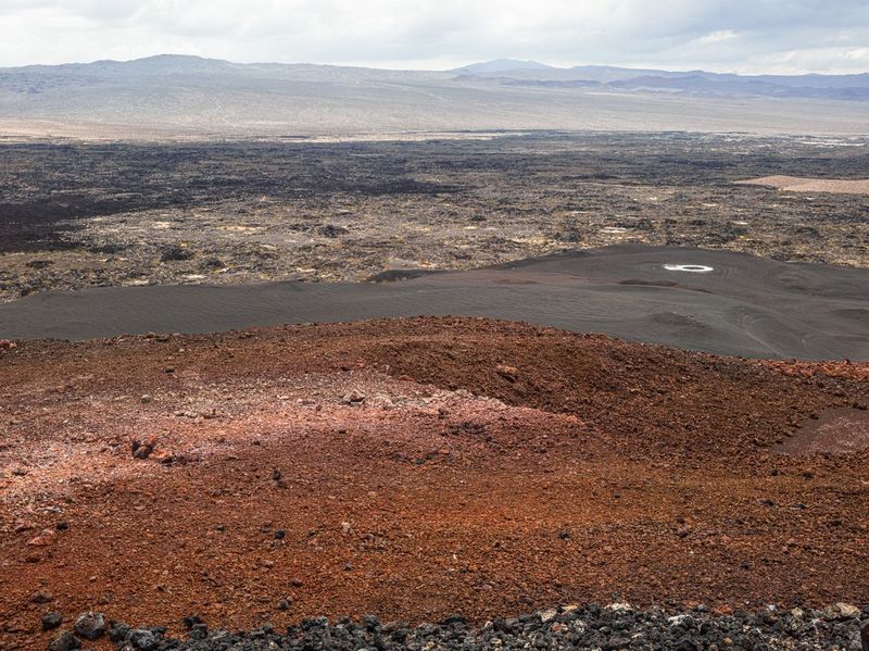 Barren Landscape Aerial View of Geological Formations HDRi Maps and ...