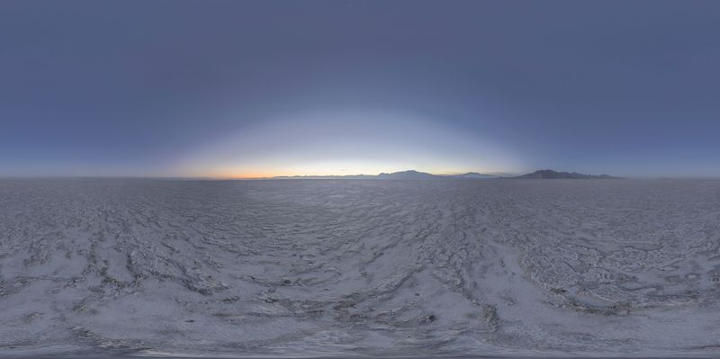 The Beauty of Salt Lake USA at Dawn HDRi Maps and Backplates
