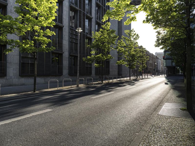 Architecture in Berlin: A Clear Sky Day HDRi Maps and Backplates